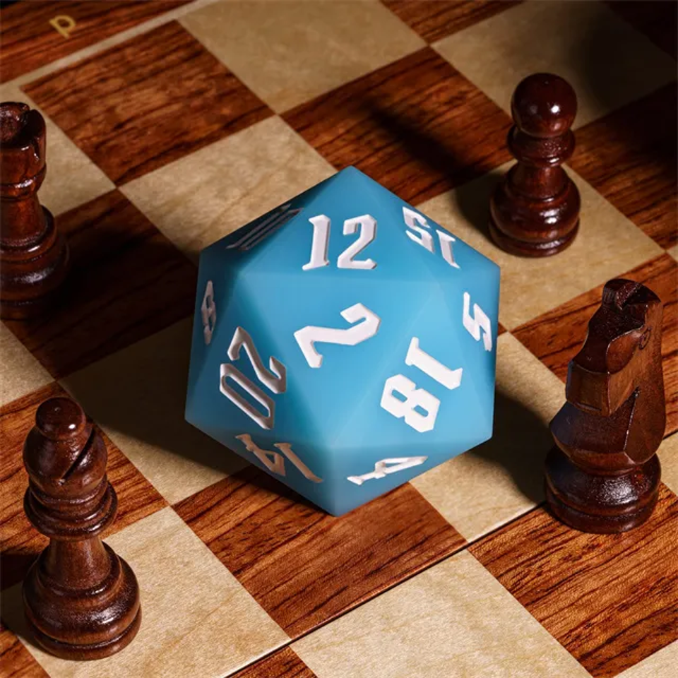 Jester's Bounce – view 16 – bouncy silicone DnD dice set