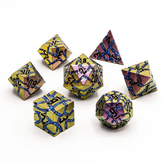 Mystic Steel | Cracked Metal | Colour Shifting | 7 Piece Set
