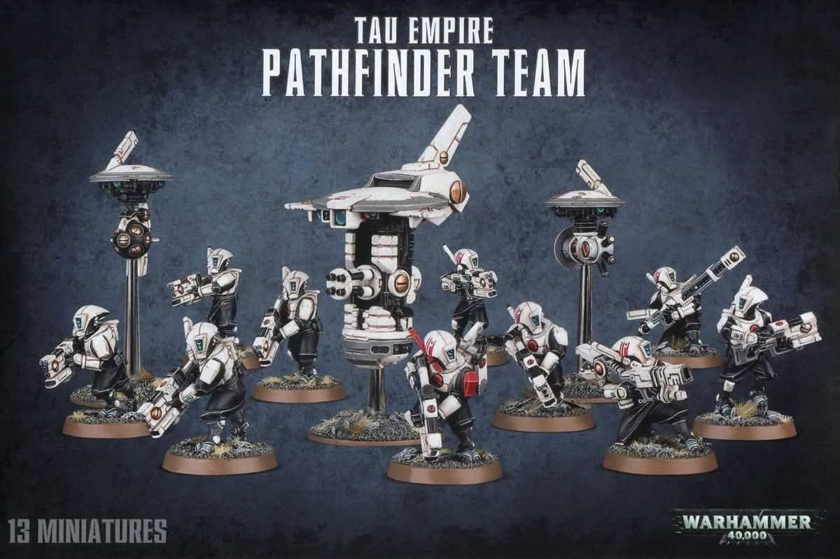 Tau Empire: Pathfinder Team – Warhammer miniature – Tabletop Dominion