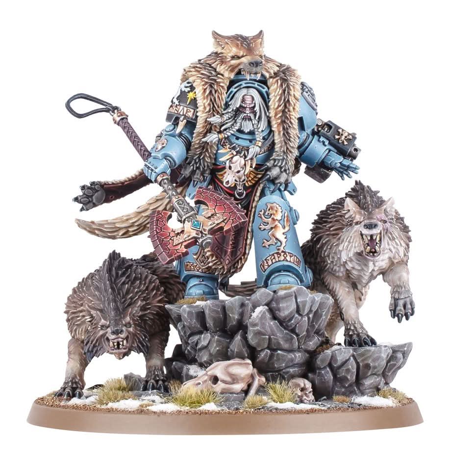 Space Wolves: Logan Grimnar – Warhammer miniature – Tabletop Dominion