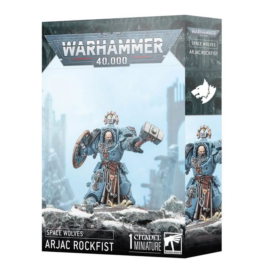 Space Wolves: Arjac Rockfist – Warhammer miniature – Tabletop Dominion