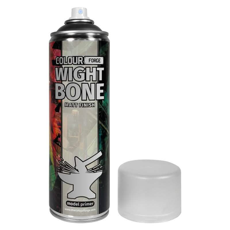 Colour Forge: Wight Bone Spray (500ml) – miniature spray paint primer – Tabletop Dominion