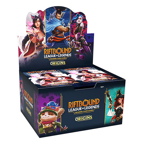 Riftbound | Set One: Origins Booster Sealed Box | League of Legends Trading Card Game