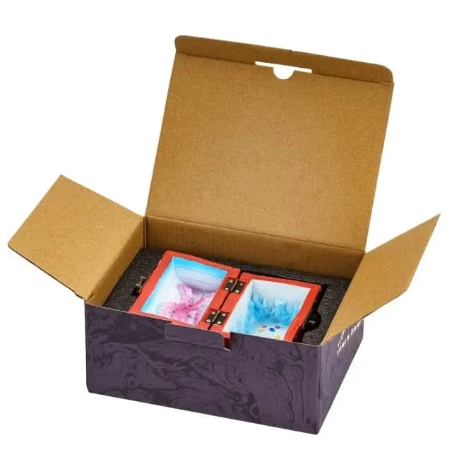 Deepsea Hoard | Red | Cast Resin Dice Box