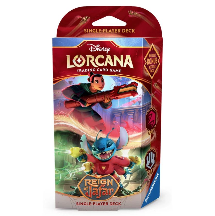 Reign of Jafar | Mulan and Stitch | Starter Deck | Disney Lorcana