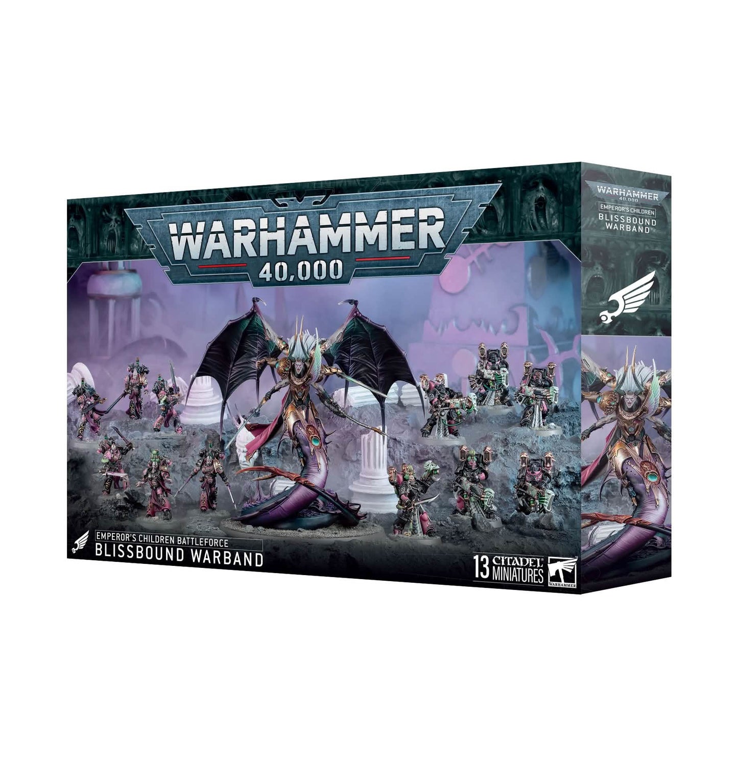 Emperor's Children: Blissbound Warband – Warhammer miniature – Tabletop Dominion