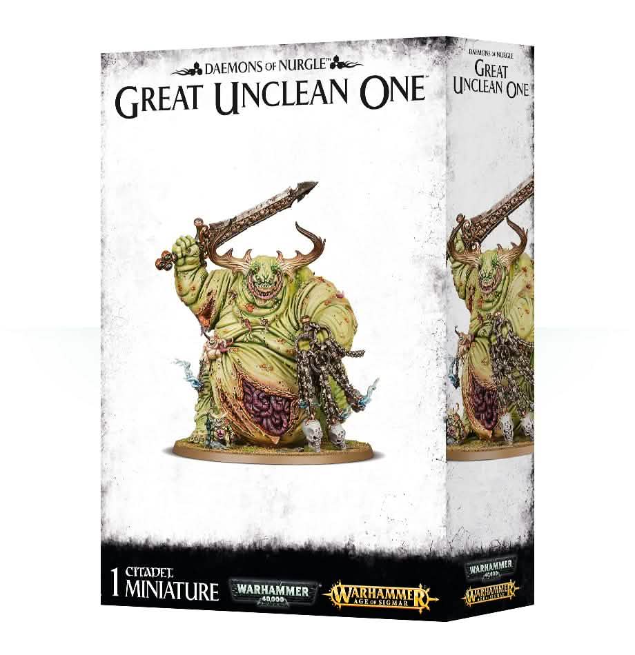 Maggotkin of Nurgle: Great Unclean One – Warhammer miniature – Tabletop Dominion