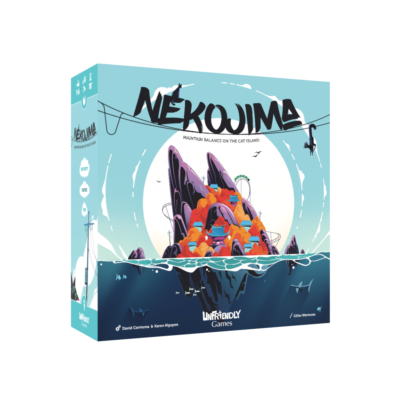 Nekojima – product detail – tabletop board game