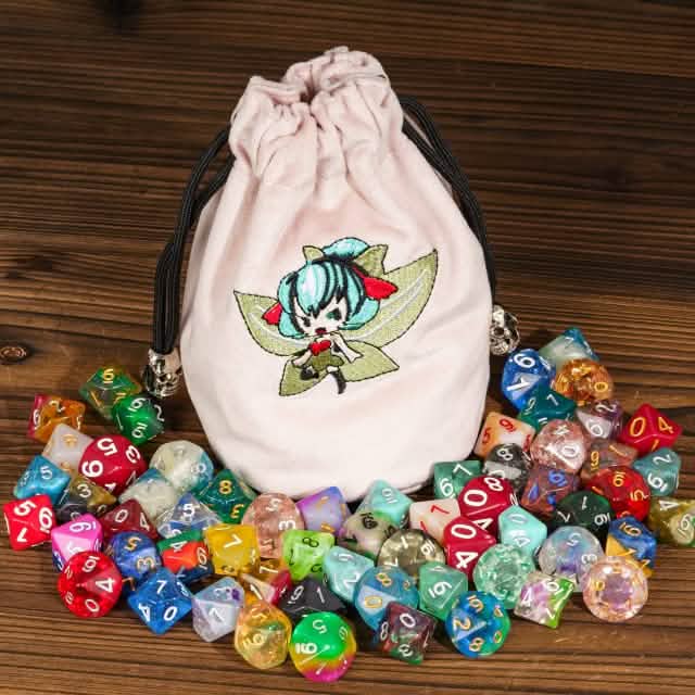 Pixie’s Pouch – view 7 – DnD dice bag