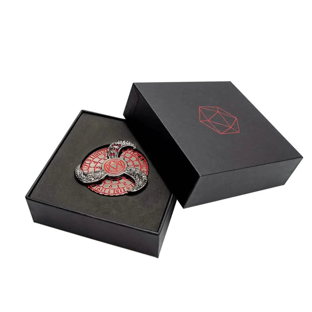 Prophecy Wheel – lifestyle shot – DnD dice spinner (2)
