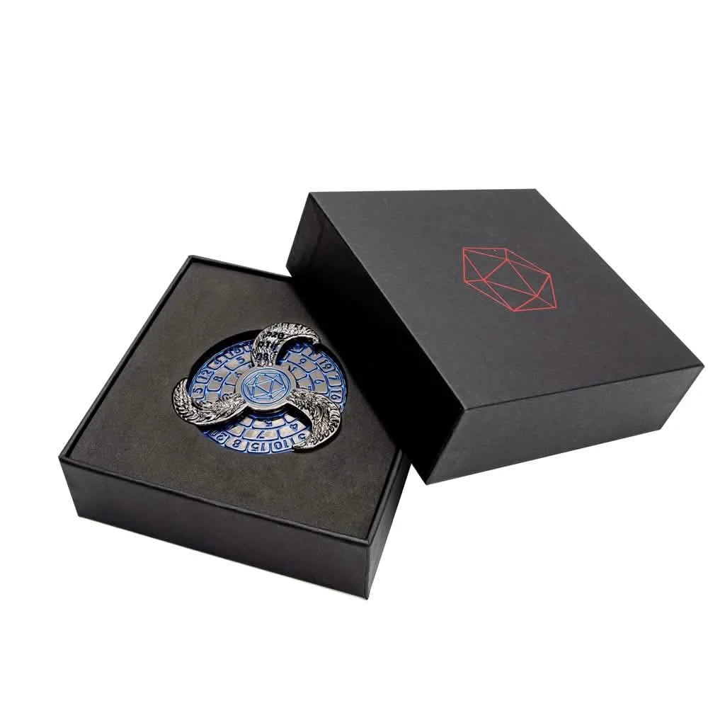 Prophecy Wheel – lifestyle shot – DnD dice spinner (1)