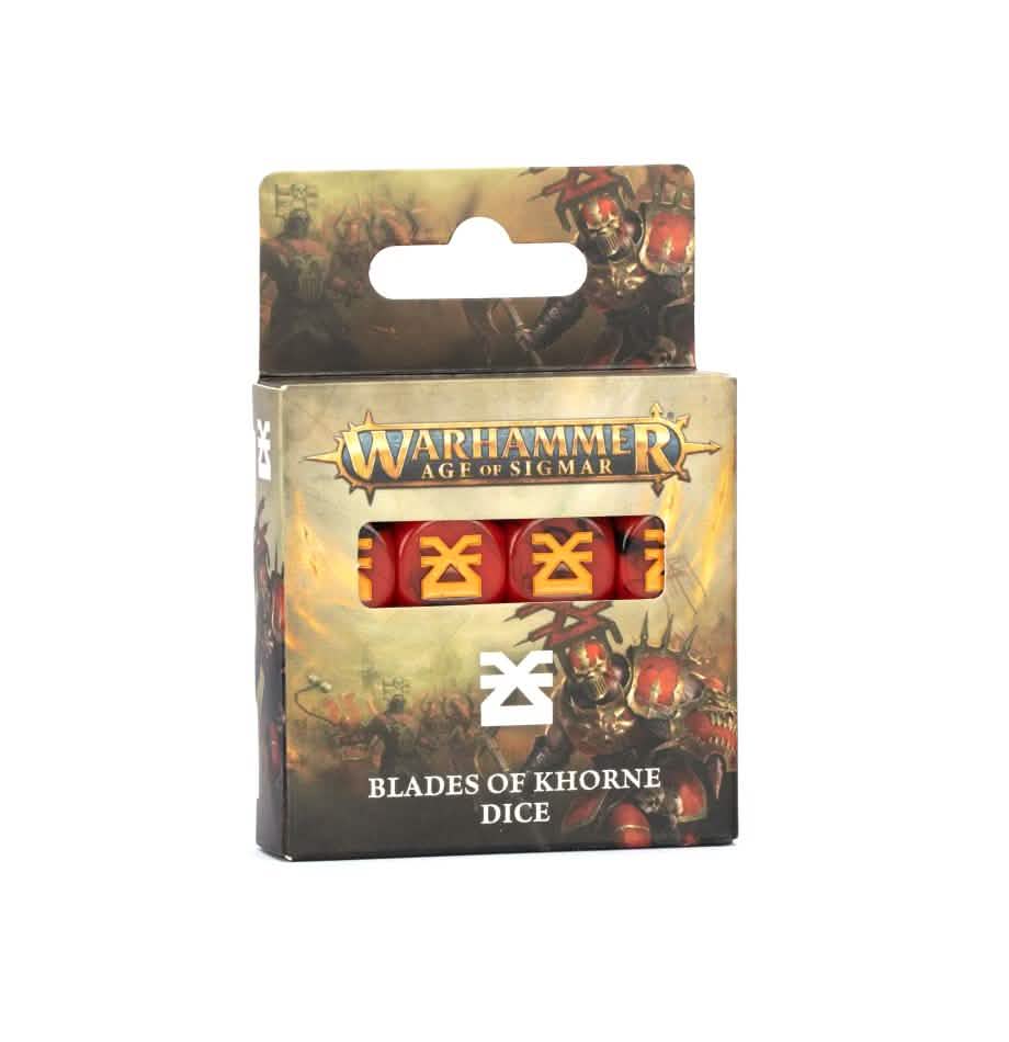 Age Of Sigmar: Blades Of Khorne Dice – Warhammer miniature – Tabletop Dominion