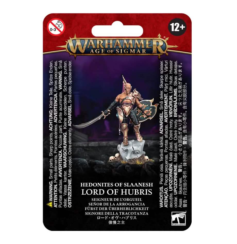 Hedonites Of Slaanesh: Lord Of Hubris – Warhammer miniature – Tabletop Dominion