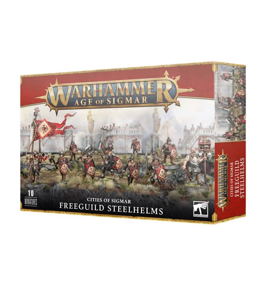 Cities Of Sigmar: Freeguild Steelhelms – Warhammer miniature – Tabletop Dominion