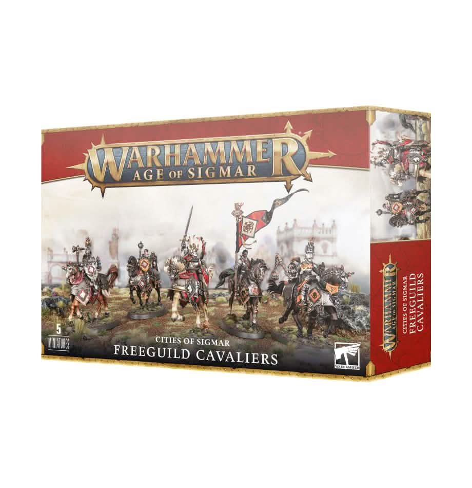 Cities Of Sigmar: Freeguild Cavaliers – Warhammer miniature – Tabletop Dominion