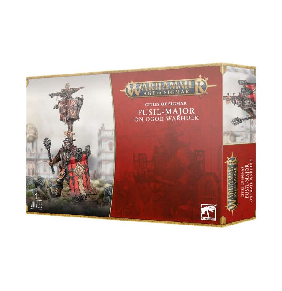 C/O/S: Fusil-Major On Ogor Warhulk – Warhammer miniature – Tabletop Dominion