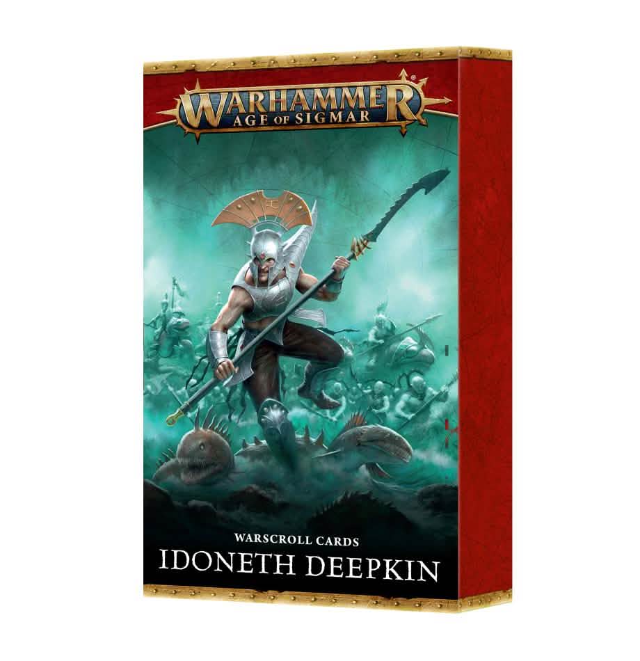Warscroll Cards: Idoneth Deepkin (Eng) – Warhammer miniature – Tabletop Dominion