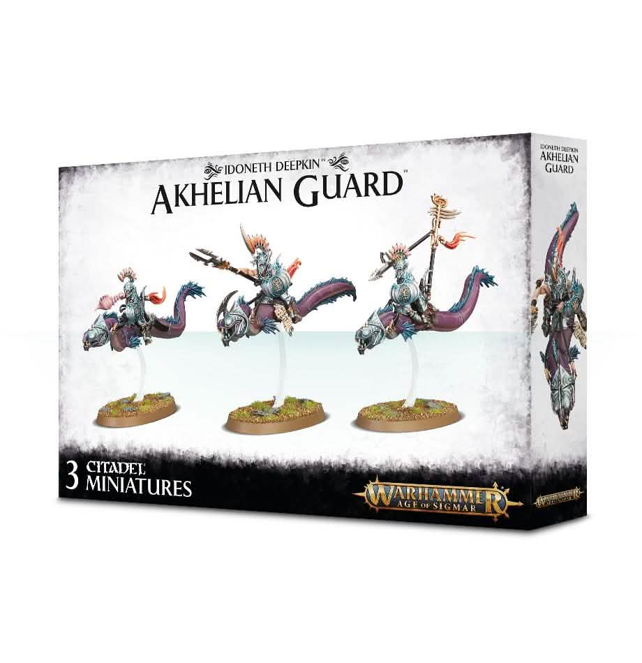Idoneth Deepkin: Akhelian Morrsarr Guard – Warhammer miniature – Tabletop Dominion
