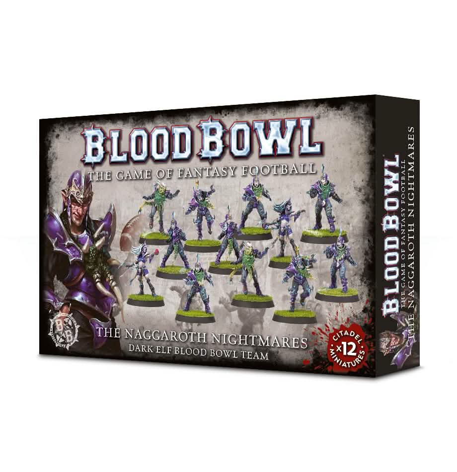 Blood Bowl: Dark Elf Team – Warhammer miniature – Tabletop Dominion