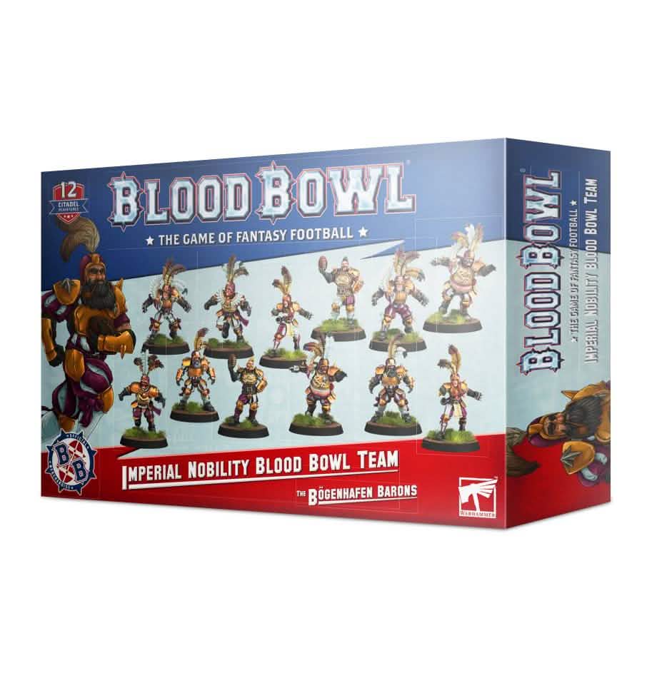 Blood Bowl: Imperial Nobility Team – Warhammer miniature – Tabletop Dominion
