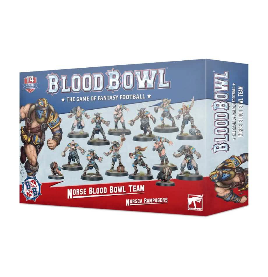 Blood Bowl: Norse Team – Warhammer miniature – Tabletop Dominion