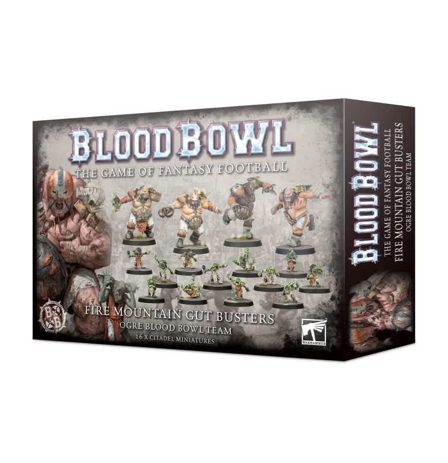 Blood Bowl: Ogre Team – Warhammer miniature – Tabletop Dominion