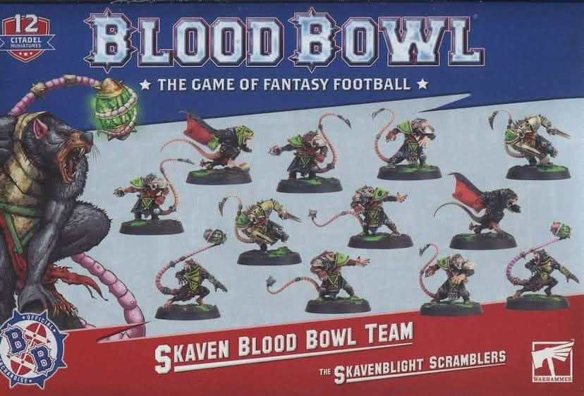 Blood Bowl: Skaven Team – Warhammer miniature – Tabletop Dominion