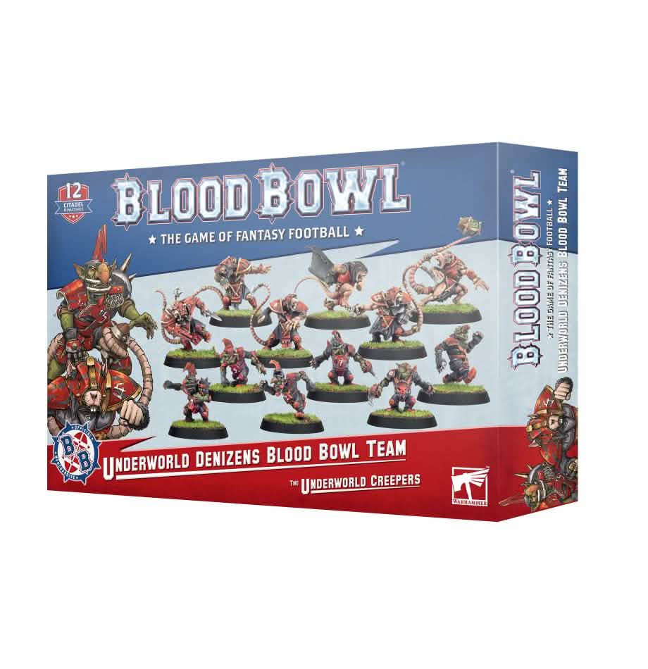 Blood Bowl: Underworld Denizens Team – Warhammer miniature – Tabletop Dominion