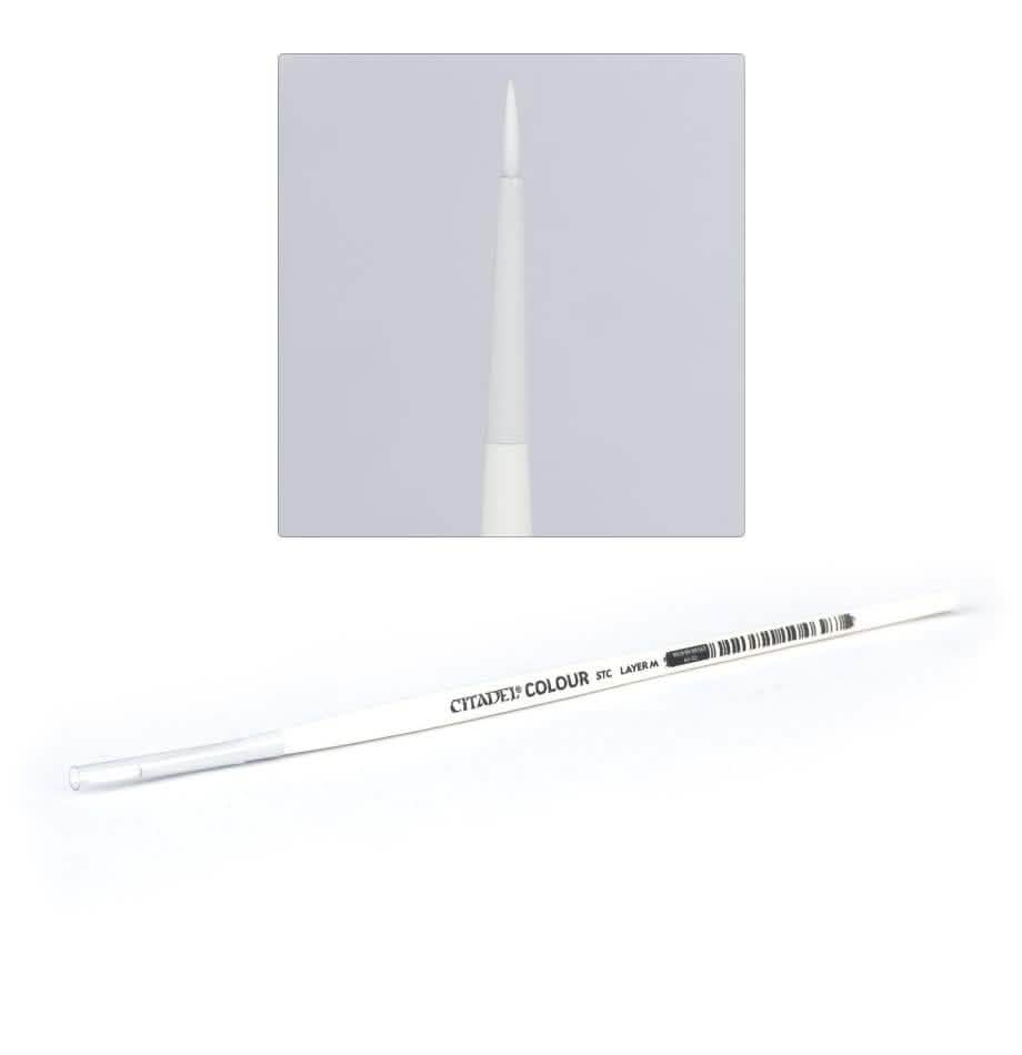 Synthetic Layer Brush (Medium) (X6) – Warhammer miniature – Tabletop Dominion