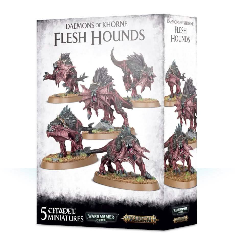 Blades Of Khorne: Flesh Hounds – Warhammer miniature – Tabletop Dominion