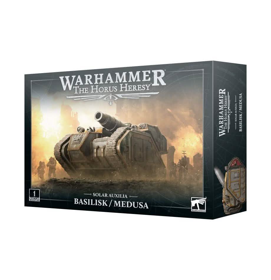 Solar Auxilia: Basilisk/Medusa – Warhammer miniature – Tabletop Dominion
