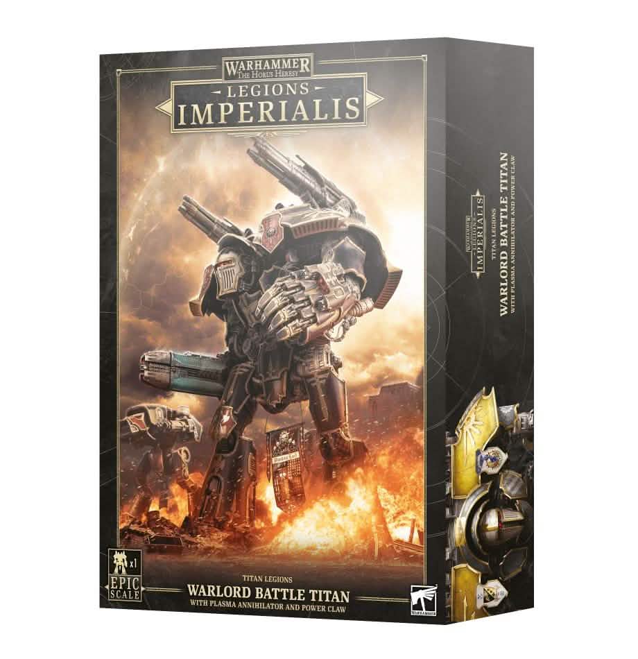 Warlord Titan With Plasma Annihilator – Warhammer miniature – Tabletop Dominion