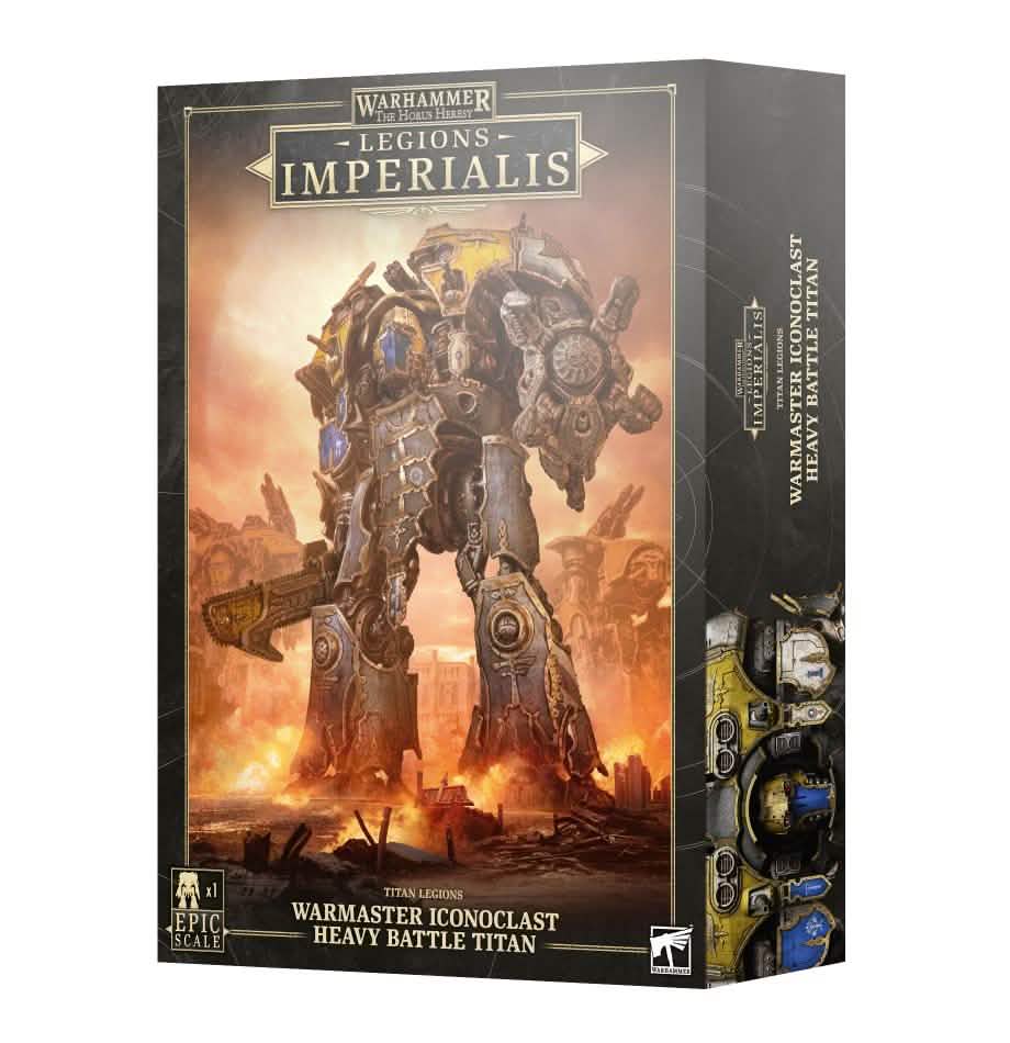 Warmaster Iconoclast Heavy Battle Titan – Warhammer miniature – Tabletop Dominion