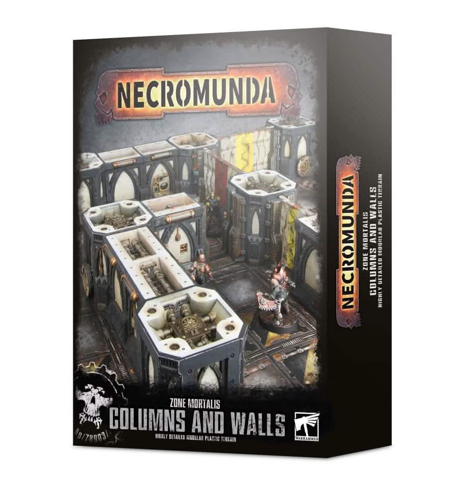 Zone Mortalis: Columns & Walls – Warhammer miniature – Tabletop Dominion