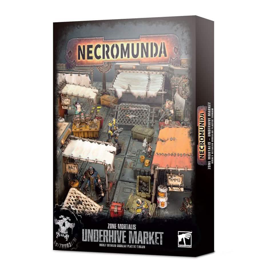 Zone Mortalis: Underhive Market – Warhammer miniature – Tabletop Dominion