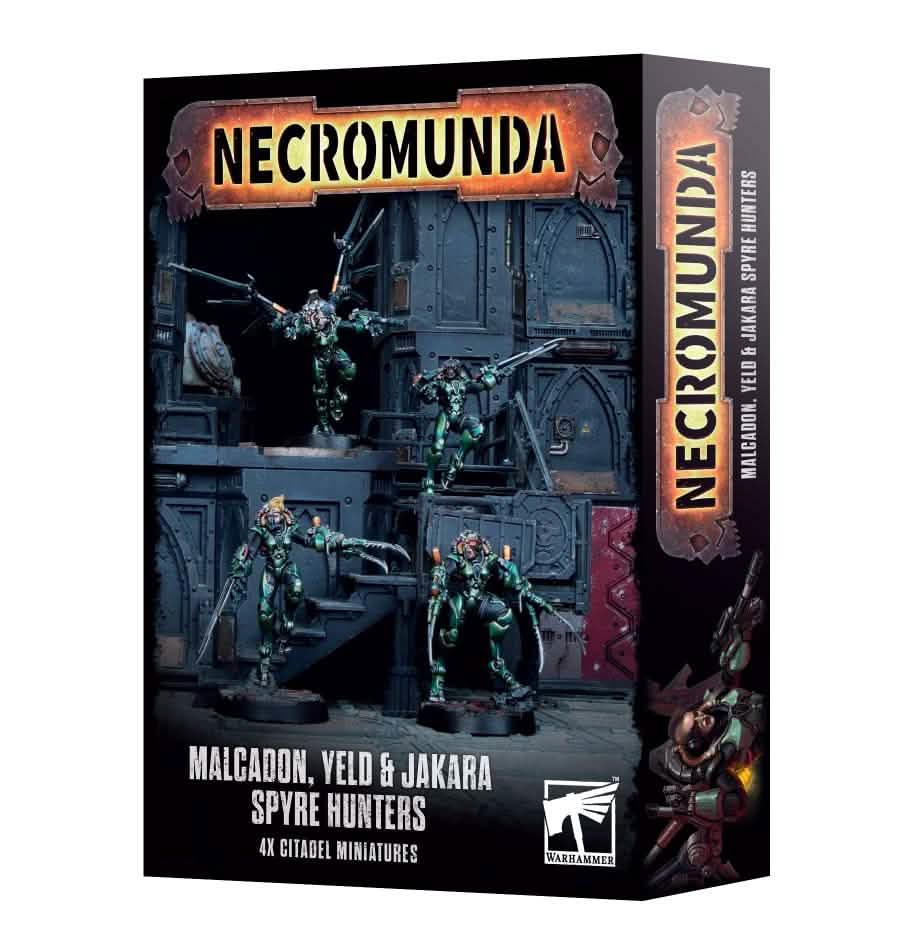 Nec: Malcadon Yeld & Jakara Spyre Hunter – Warhammer miniature – Tabletop Dominion