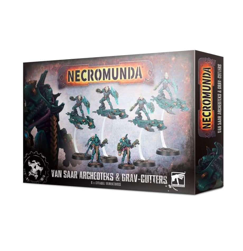 Van Saar Archeoteks & Grav-Cutters – Warhammer miniature – Tabletop Dominion