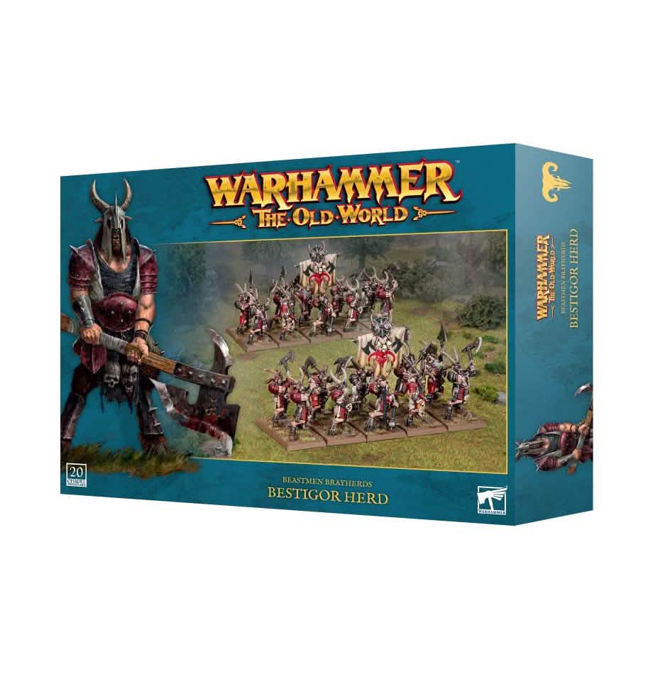Beastmen Brayherds: Bestigor Herd – Warhammer miniature – Tabletop Dominion