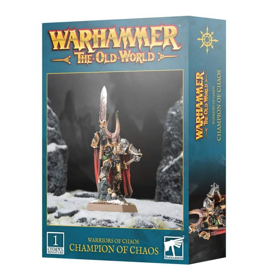 Warriors Of Chaos: Champion Of Chaos – Warhammer miniature – Tabletop Dominion