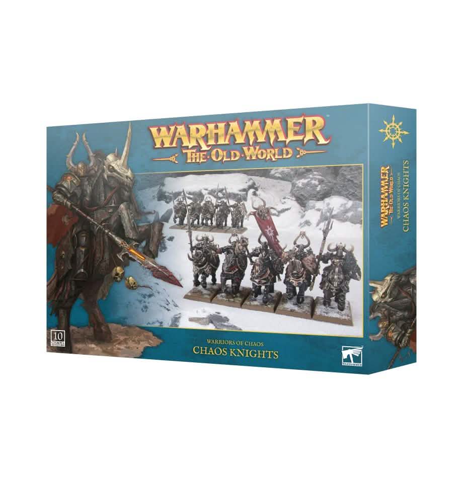 Warriors Of Chaos: Chaos Knights – Warhammer miniature – Tabletop Dominion