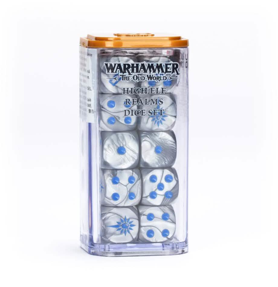 The Old World: High Elf Realms Dice – Warhammer miniature – Tabletop Dominion