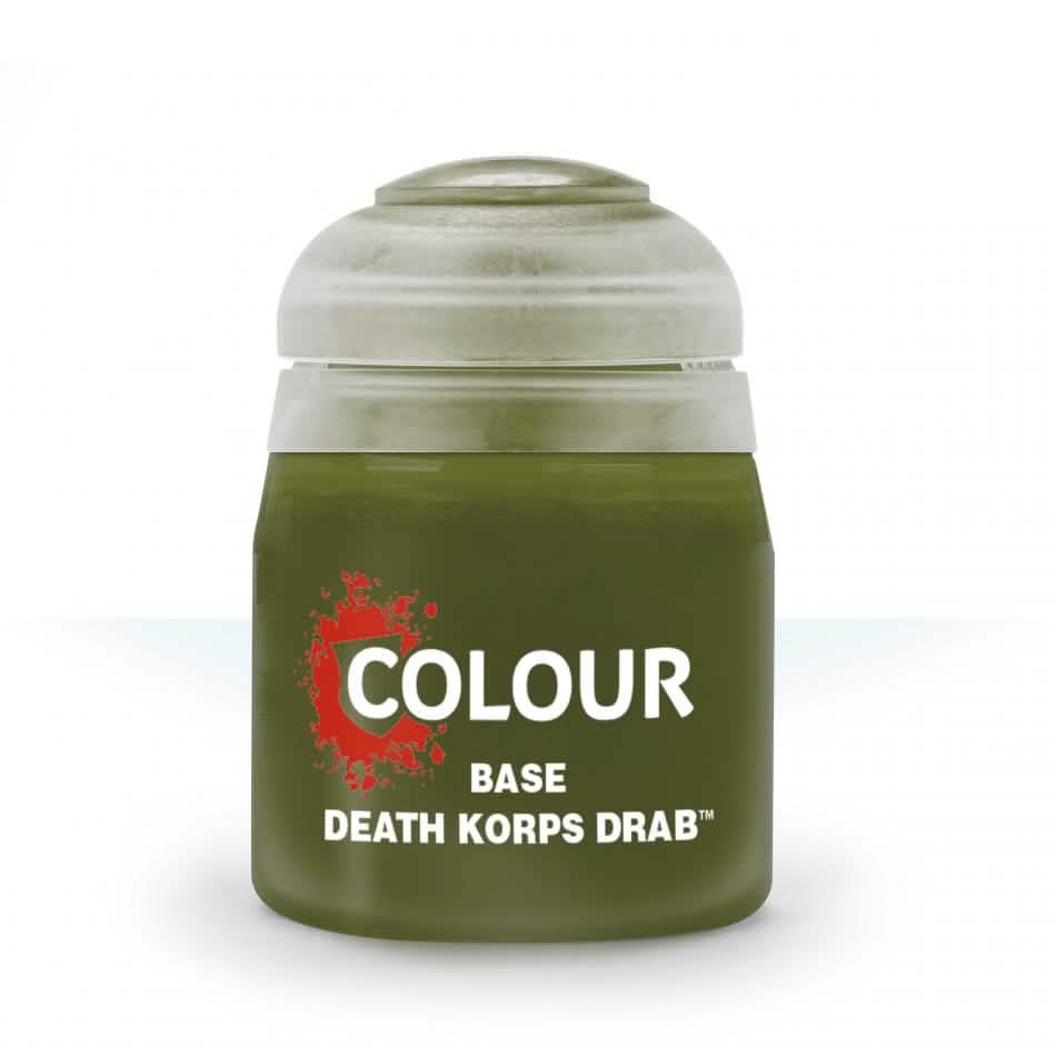 Base: Death Korps Drab (12Ml) (6-Pack) – Warhammer miniature – Tabletop Dominion