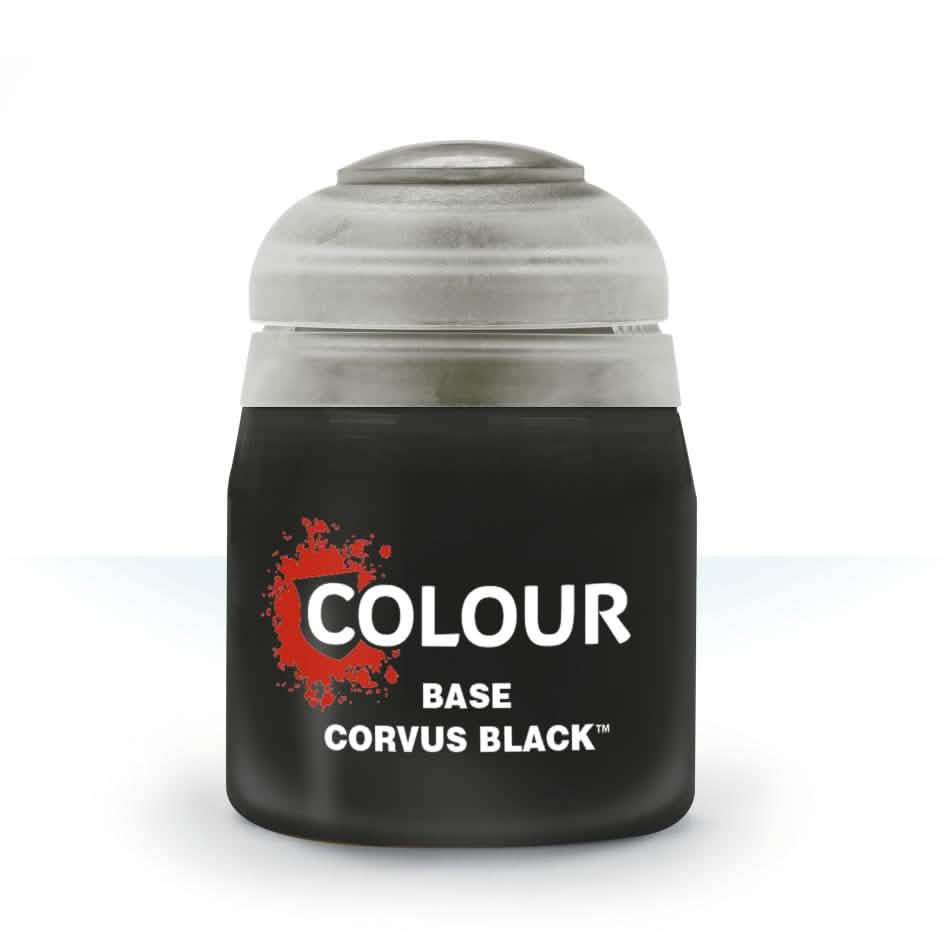 Base: Corvus Black (12Ml) (6-Pack) – Warhammer miniature – Tabletop Dominion