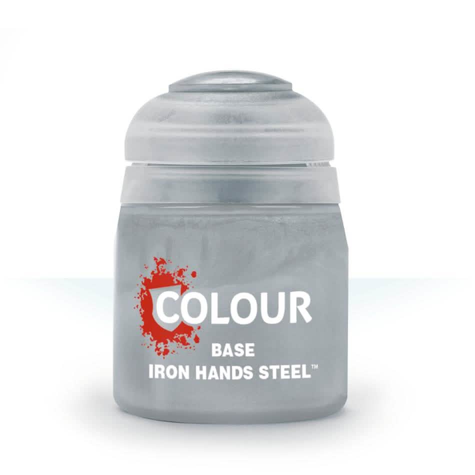 Base: Iron Hands Steel (12Ml) (6-Pack) – Warhammer miniature – Tabletop Dominion
