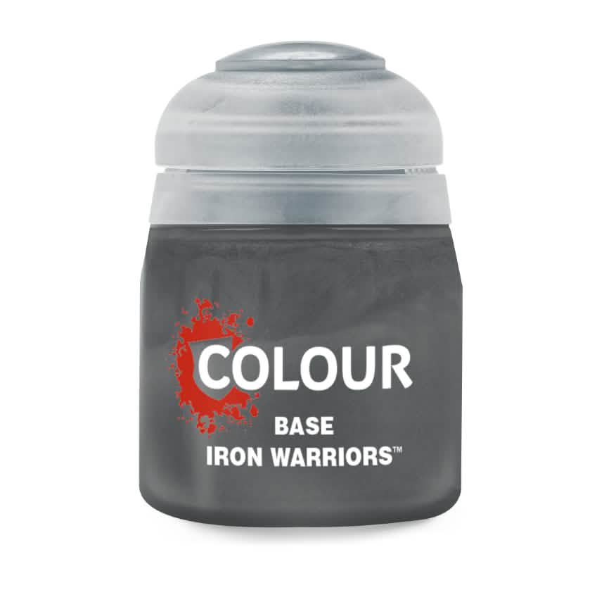 Base: Iron Warriors (12Ml) (6-Pack) – Warhammer miniature – Tabletop Dominion