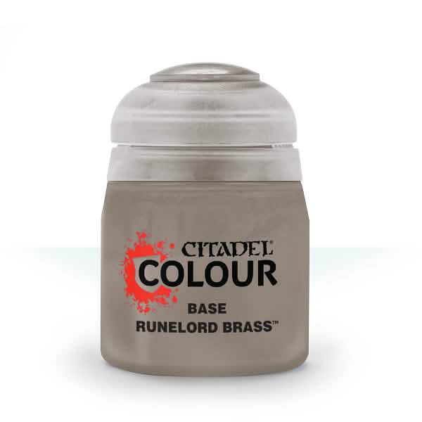 Base: Runelord Brass (12Ml) (6-Pack) – Warhammer miniature – Tabletop Dominion