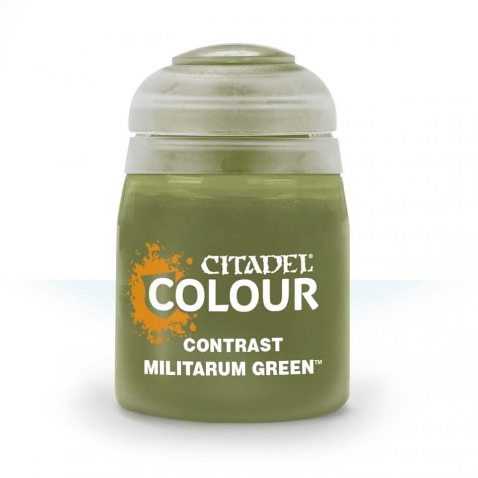 Contrast: Militarum Green (18Ml) (6Pk) – Warhammer miniature – Tabletop Dominion