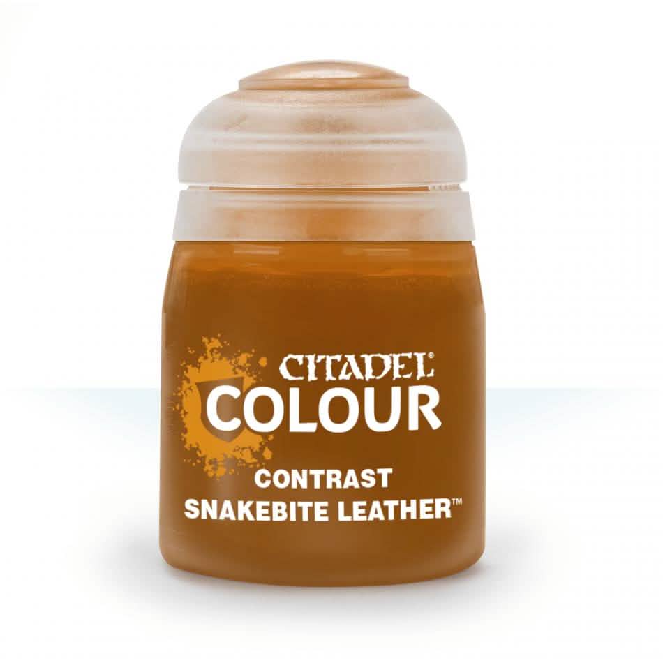 Contrast: Snakebite Leather (18Ml) (6Pk) – Warhammer miniature – Tabletop Dominion