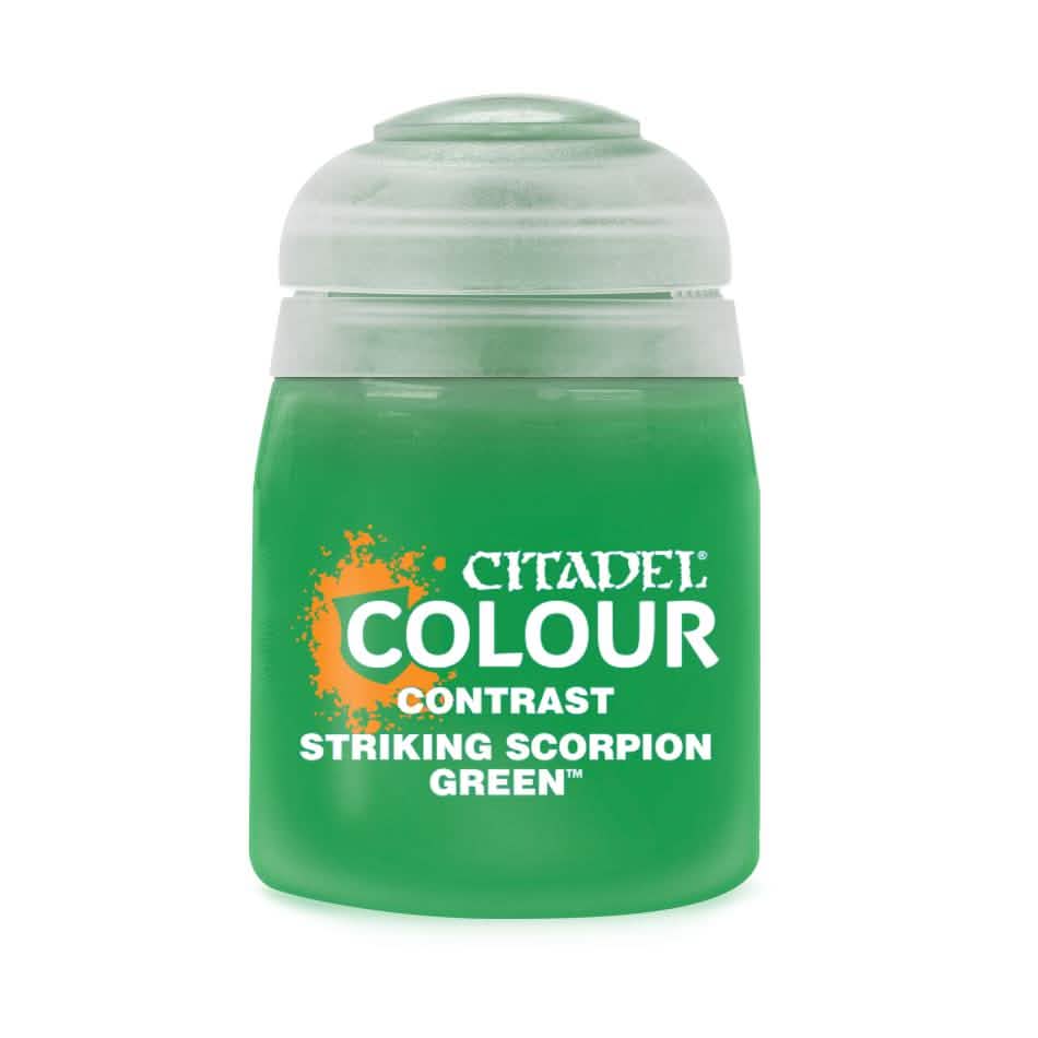 Contrast: S/Scorpion Green (18Ml) (6 Pk) – Warhammer miniature – Tabletop Dominion