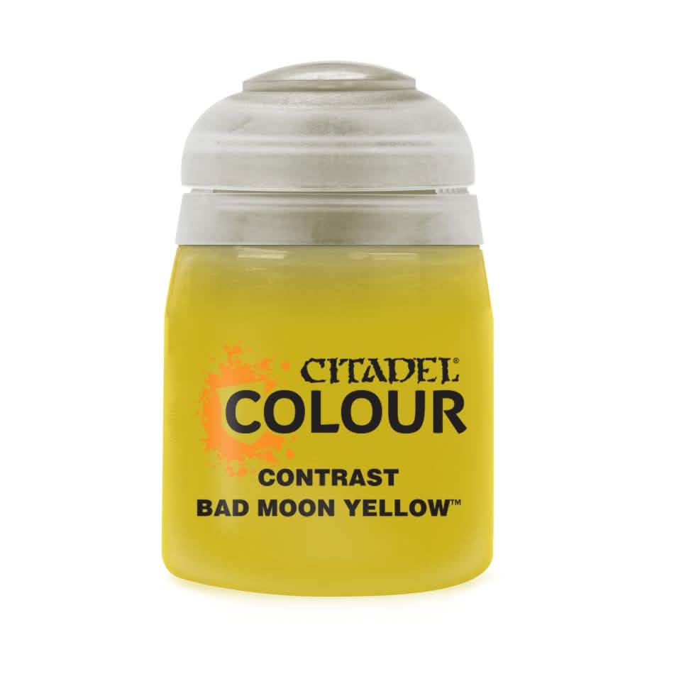 Contrast: Bad Moon Yellow (18Ml) (6Pk) – Warhammer miniature – Tabletop Dominion